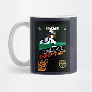 Dallas Football Team - NES Football 8-bit Design Mug